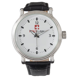 Die Holt-Law-Leather-Uhr Armbanduhr
