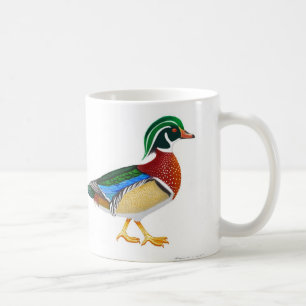 Die hölzerne Enten-Tasse Kaffeetasse