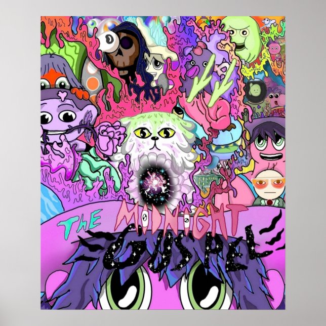 Die Hommage an das Abendgospel Poster (Vorne)