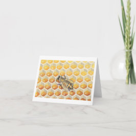 Die Honig-Bienen-Anmerkungs-Karte Karte
