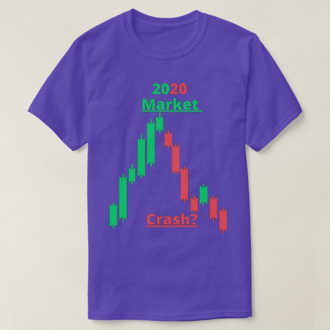 Die Hoodie des Marktabsturzes T-Shirt (Design vorne)
