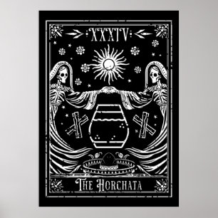 Die Horchata-Tarot-Karte Poster