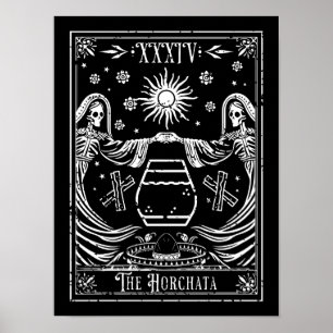 Die Horchata-Tarot-Karte Poster