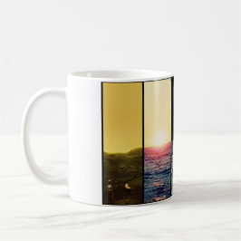 Die Horizonte von Venus-Erde Moon Mars und Titanen Kaffeetasse