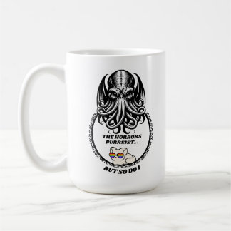 Die Horror bleiben Kaffeetasse