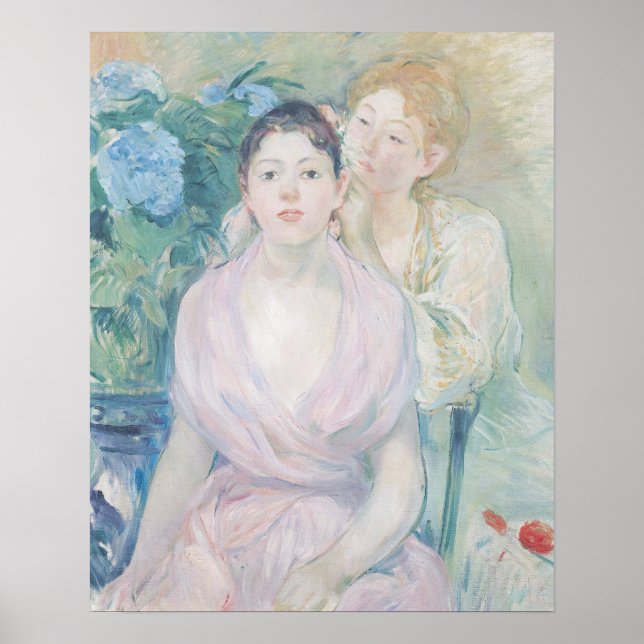 Die Hortensia, oder die beiden Schwestern, 1894 Poster (Vorne)