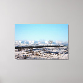 Die Howgill Fells Winter England Holiday Card Leinwanddruck