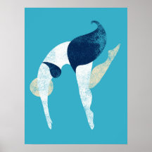 Die Hübschste Bauch-Floster-Poster-Wall-Kunst