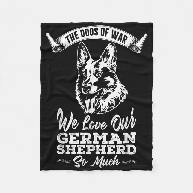 Die Hunde des Krieges, wir Liebe Fleecedecke (Vorderseite)