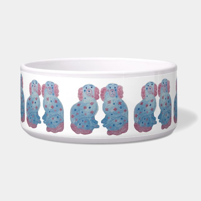 Die Hunde-Schwestern-Hunde Napf (Vorderseite)