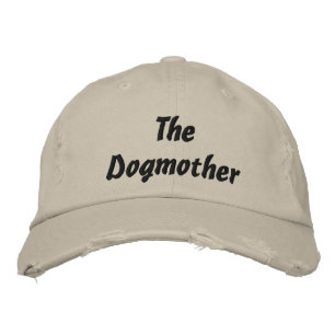 Die Hundemutter Bestickte Kappe