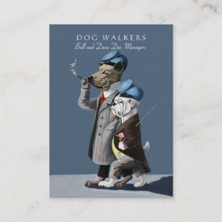 Die Hundewanderer/die Haustier-Modell-Karte Visitenkarte