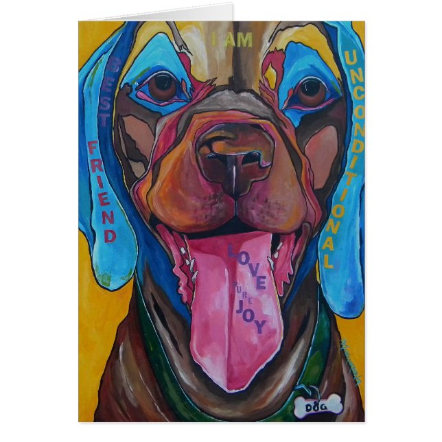 Die HUNDkarte (Vorne)