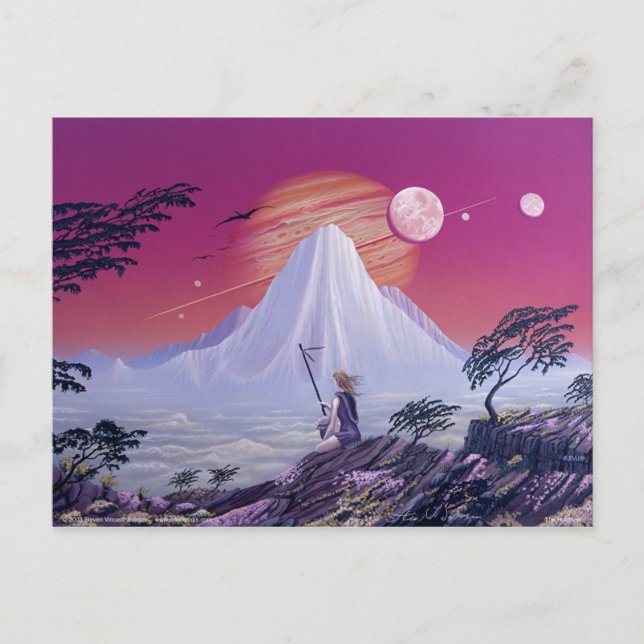 Die Huntress Postkarte (Vorderseite)