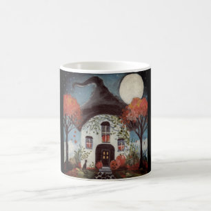 Die Hütte der Halloween-Kaffee-Tassen-Hexen Kaffeetasse