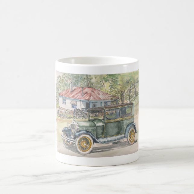 Die Hütte Kaffeetasse (Mittel)