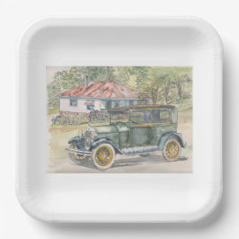 Die Hütte Pappteller