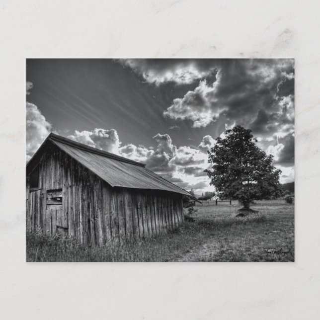 Die Hütte Postkarte (Vorderseite)