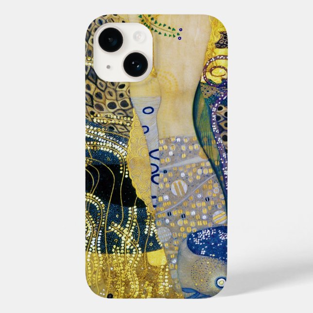 Die Hydra, Gustav Klimt Case-Mate iPhone 14 Hülle (Rückseite)