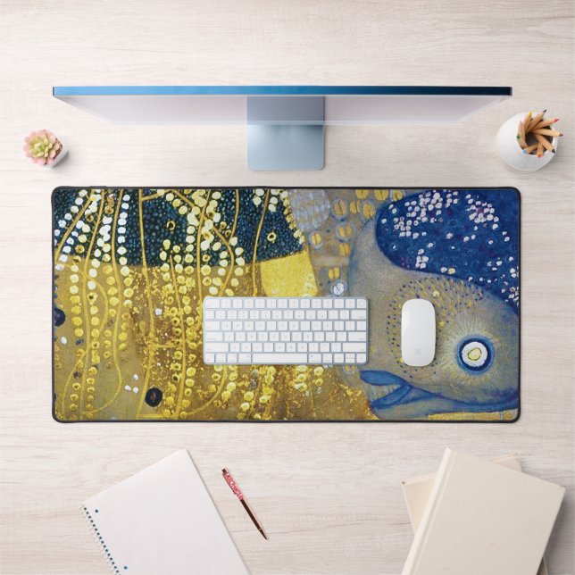 Die Hydra, Gustav Klimt Schreibtischunterlage (Büro 1)