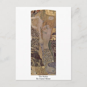 Die Hydra von Gustav Klimt Postkarte