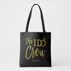 Die I-Crew Hochzeitsfeier Black Gold Tasche