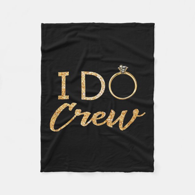Die I Do Crew Fleecedecke (Vorderseite)