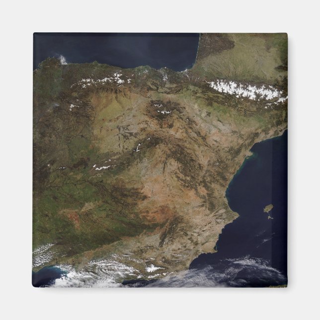 Die iberische Halbinsel Magnet (Vorne)