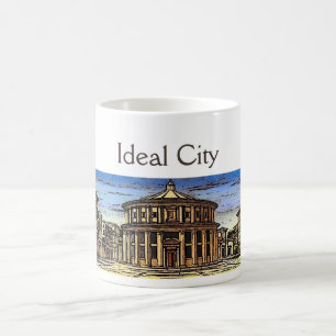 DIE IDEALE STADT/RENAISSANCE-ARCHITEKTUR, ARCHITEK KAFFEETASSE