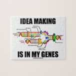 Die Idee ist in meinen Genen (DNA-Replikation)<br><div class="desc">Wenn Sie Liebe haben,  Ideen zu generieren,  werden Sie dieses Puzzle mit der genetischen Einstellung genießen,  das DNA-Replikation zusammen mit dem Sprichwort "Ideenschaffen ist in meinen Genen" beinhaltet. Ein unvergessliches Puzzle für jeden Ideengenerator oder Biotechnologie-Unternehmer!</div>