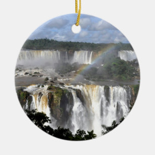 Die Iguaçu-Wasserfälle 7 Keramik Ornament