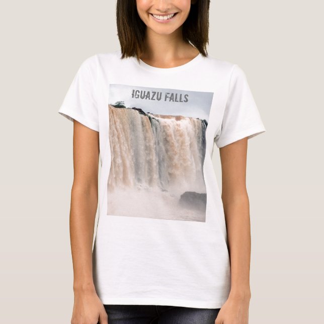 Die Iguaçu-Wasserfälle Brasilien/Argentinien T-Shirt (Vorderseite)