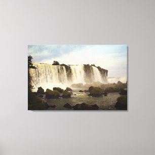 Die Iguaçu-Wasserfälle Leinwanddruck