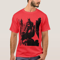 Die Illustration des Comic Batman