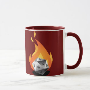 Die in einem Feuer (D.I.A.F) Tasse