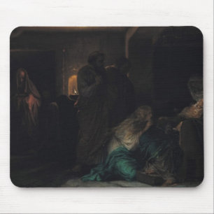 Die in Ohnmacht fallende Jungfrau, 1856 Mousepad