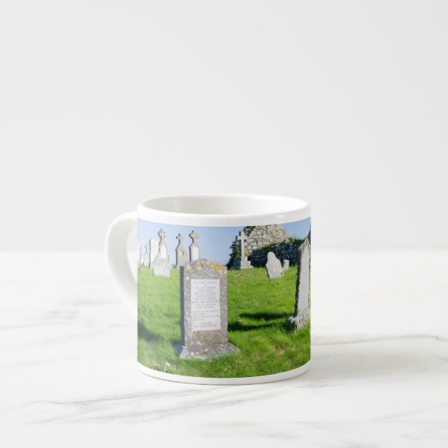 Die Insel Benbecula (Beinn nam Fadhla) Espressotasse (Vorderseite Links)