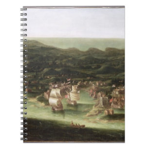 Die Insel von Barbados, c.1694 (Öl auf Leinwand) Notizblock