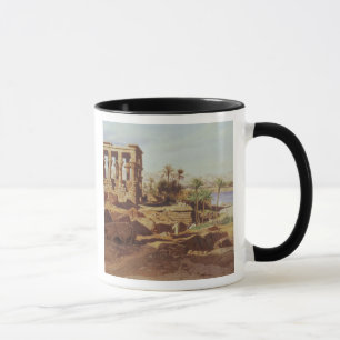 Die Insel von Philae, 1866 (w/c) Tasse