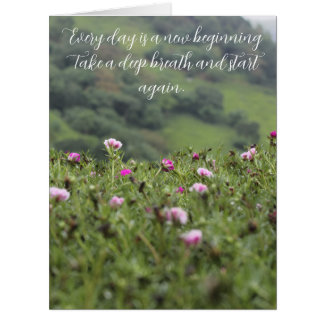 Die Inspiration der Natur Motivierend