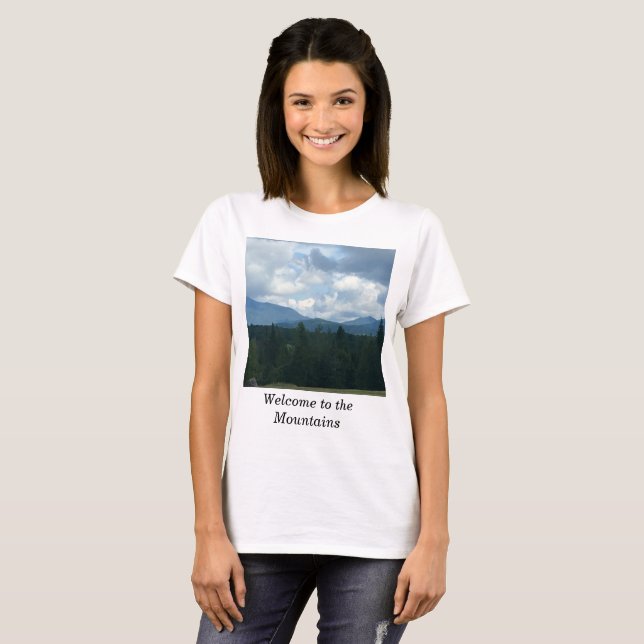 Die Inspiration des Bergsteigers T-Shirt (Vorne ganz)