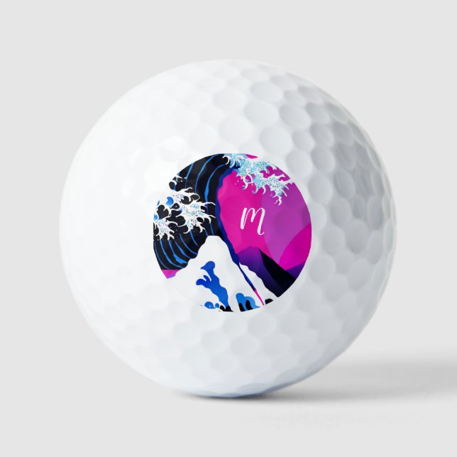 Die Inspiration für die Große Welle Golfball (Vorderseite)