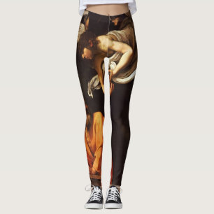 Die Inspiration von Saint Matthew (Caravaggio) Leggings