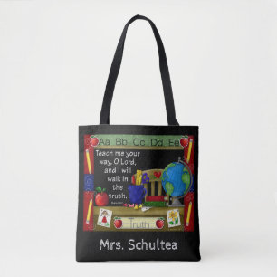 Die inspirierter Lehrer-personalisierte Tasche