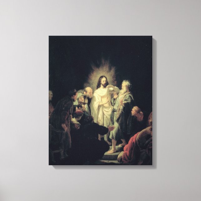Die Instabilität des Heiligen Thomas Leinwanddruck (Vorderseite)