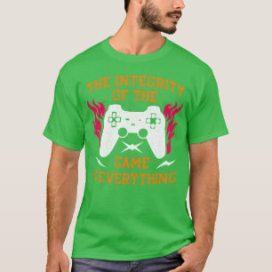 Die Integrität des Spiels ist alles Design ret T-Shirt