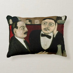 Die Intellektuellen am Café Rotonde, 1916 Dekokissen