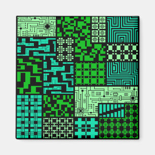 "Die Intelligenz-" Quadrat-Magnet Magnet