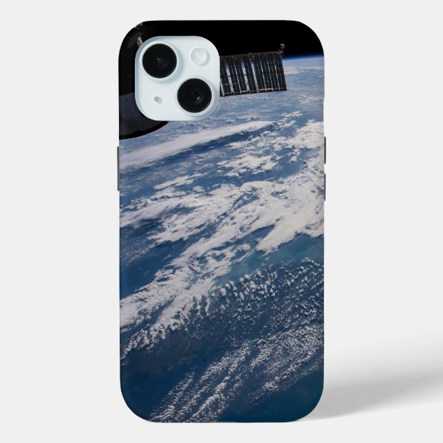 Die Internationale Raumstation über dem Atlantik Case-Mate iPhone Hülle (Rückseite)