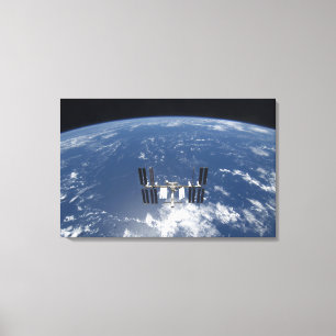 Die internationale Weltraumstation 14 Leinwanddruck